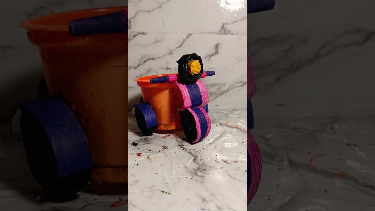 # ice cream container reuse ideas # easy to making process 