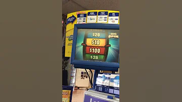 The Big Spin OLG Lottery Scratch Tickets 
