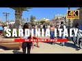  sardinia italy walking tour  alghero beach and fortress city walk  4k 60fpsr 