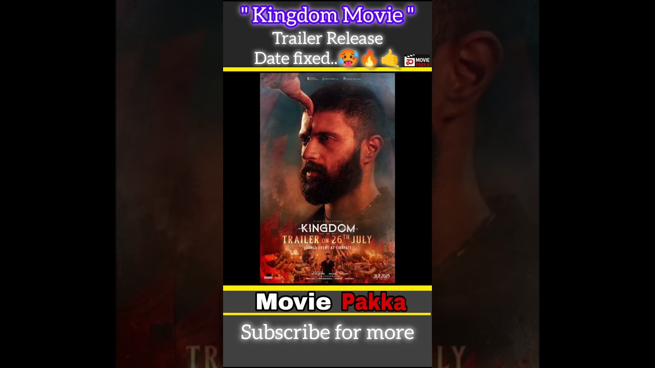 Kingdom Movie Trailer Release date fixed.🥵🔥🤙 
