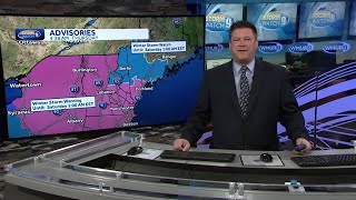 Video: Sunny, colder Thursday before snow moves into New Hampshire