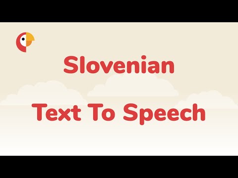 Text to speech