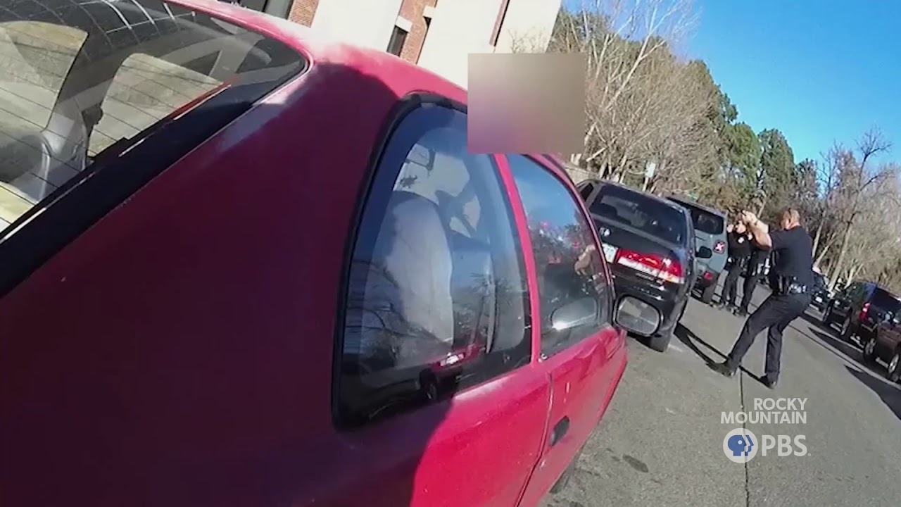 Dramatic video shows Pueblo officer saving suicidal veteran - YouTube