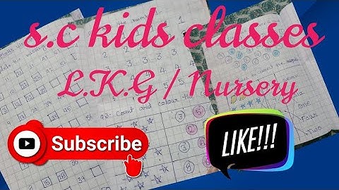 Nursery maths worksheet ||Nursery ||Daily revision ||@sckidsclasses