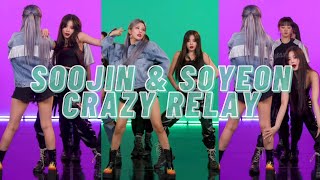 G-Idles Crazy Relay Dance But Its Just Soojin And Soyeon Killing The Choreo