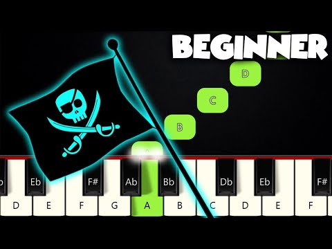 Wellerman - Sea Shanty | BEGINNER PIANO TUTORIAL + SHEET MUSIC by Betacustic