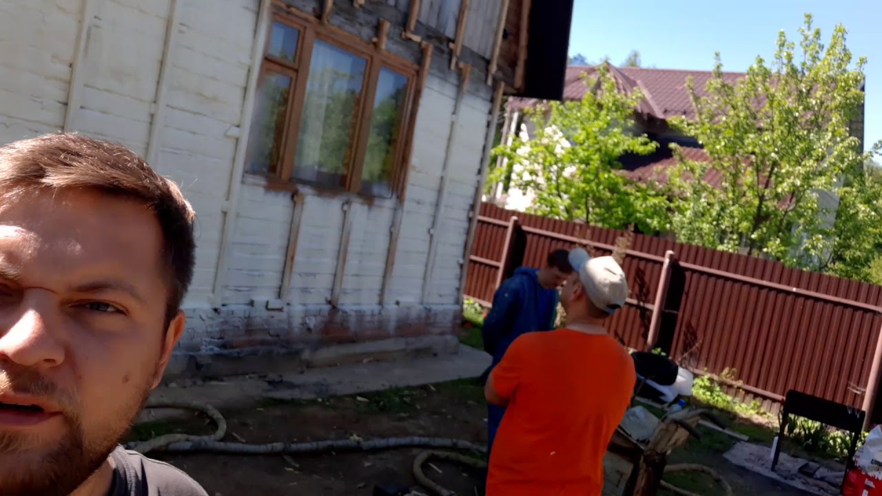 Теплоизоляция ППУ фасад Напыление ППУ Утепление ППУ - YouTube