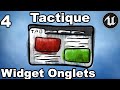 Combat tactique 4  widget avec onglets  unreal engine tutoriel tour par tour