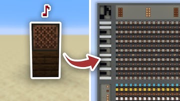I Made A MIDI Machine In Minecraft! | Minecraft Redstone Showcase