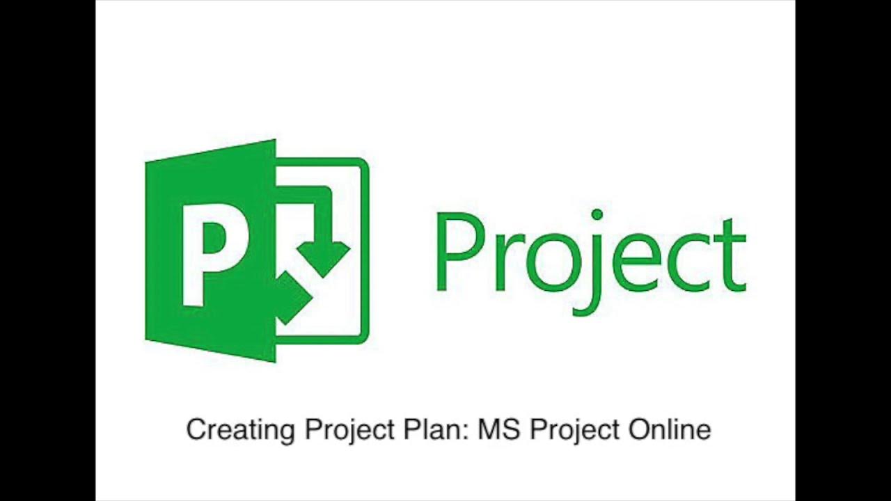 Creating Project Plan MS Project Online YouTube