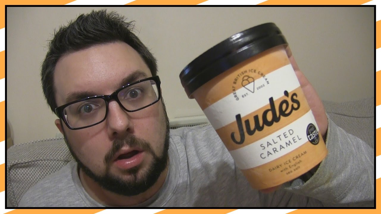 Jude's Salted Caramel Ice Cream Review YouTube