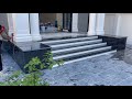 Technology &amp; Technical Install Granite On Porch Steps Modern, Luxury