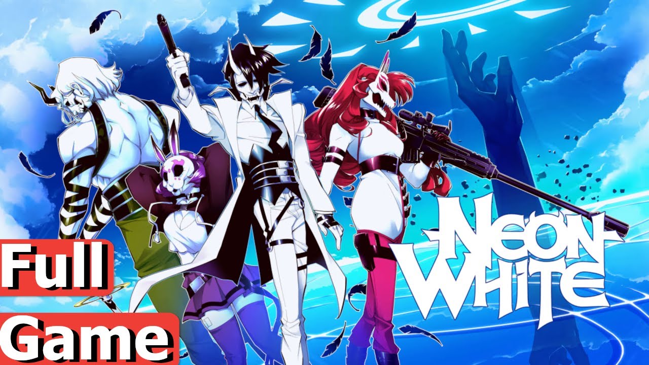 Neon White - Full Game Walkthrough (Gameplay) - YouTube