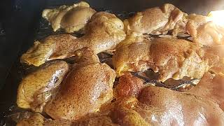 Yoder YS640: 80lb of Chicken Thighs, done in 1hr 30mins at 300 degrees.