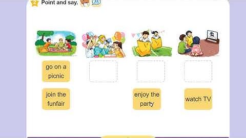 Tiếng anh 5 Unit 4 Did you go to the party Lesson 1