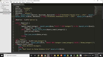 Tutorial Penggunaan Aplikasi Mobile Crud dengan Eclipse