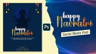 DIY Navratri Poster Design: Bring Festive Cheer to Your Creations||Navratri Festive Vibes||Navratri