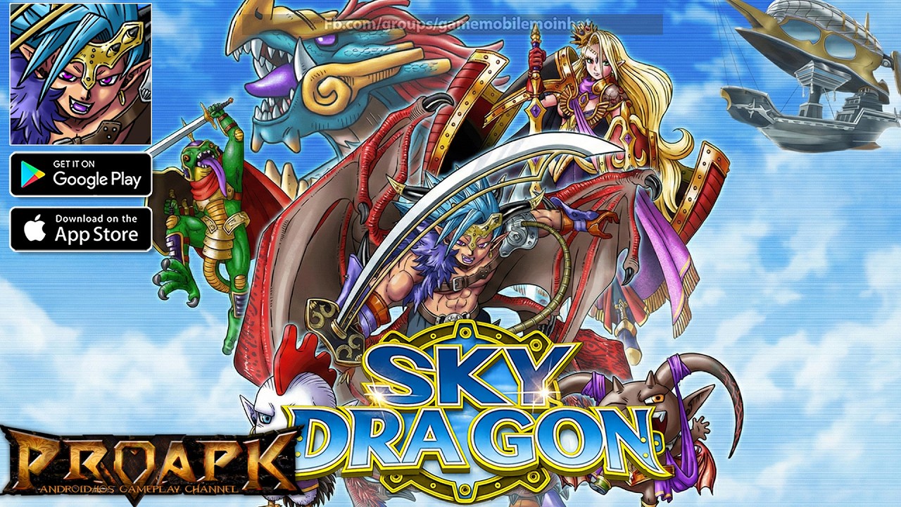 SKY DRAGON: Guild Battles Gameplay Android / iOS