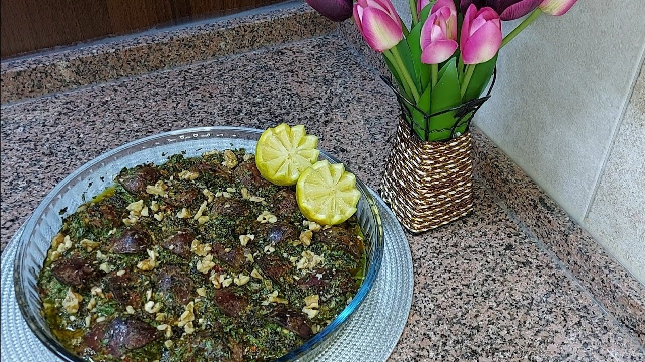 طريقة عمل الطحالات الشهية 😋/ طحالات محشية ومشوية بالفرن