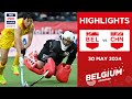 FIH Hockey Pro League 2023/24 Highlights | Belgium vs China (W) | Match 1