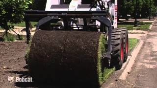 Sod Roller - Sod Layer Installer Video | Bobcat Loader Attachments