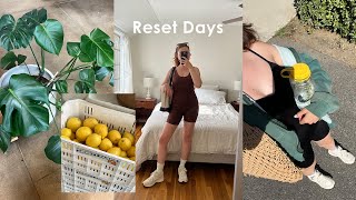 reset with me! grocery haul, dealing with fatigue, most worn activewear
