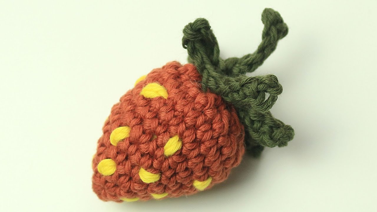 DIY Crochet Strawberry Amigurumi