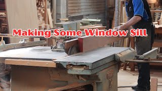 Making Window Sill From 7 x 3 Hardwood