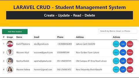 Laravel 10 CRUD With Image For Beginners | Delete with SweetAlert 2 | With Source Code