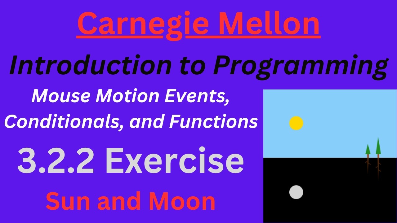 CM Intro to Programming  Unit 3 Lesson 2 Exercise: Sun and Moon