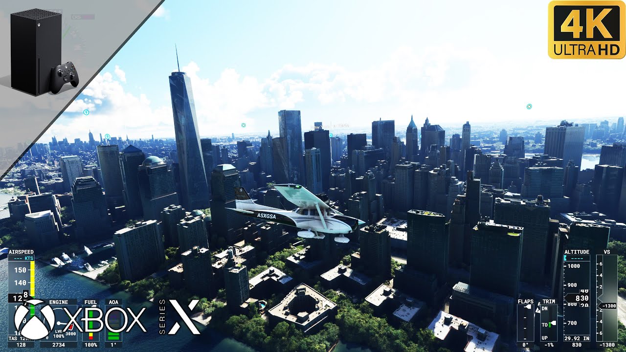 Microsoft Flight Simulator - Gameplay Xbox Series X 4K - YouTube