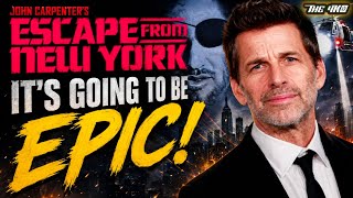 Zack Snyder To Direct Reimagining Of John Carpenter’s Escape From New York & It's going to be Epic!
