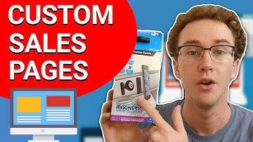 Create A Custom High Converting Landing Page To Sell Your eCommerce Products! (Step By Step)