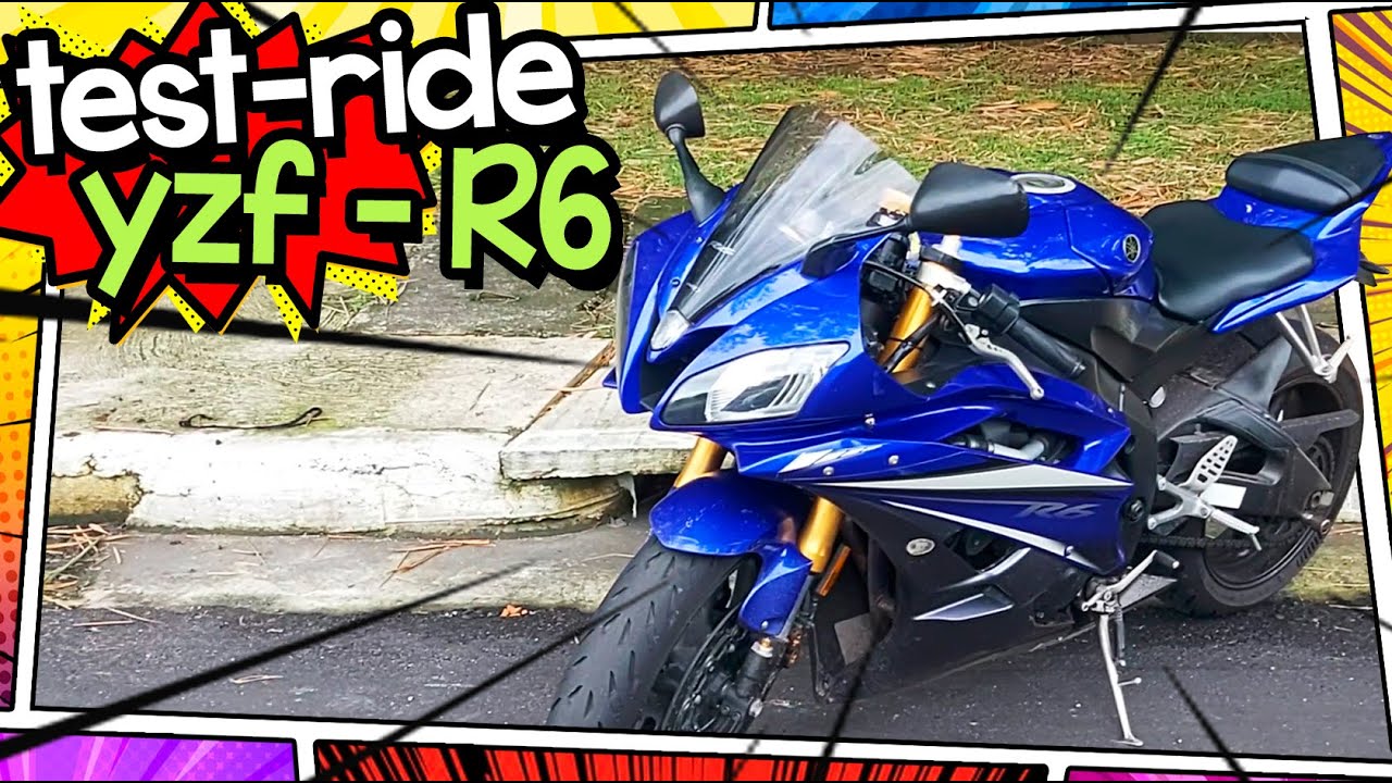 Testei a YAMAHA R6 [2007] e me APAIXONEI!!! 😍😍 - YouTube