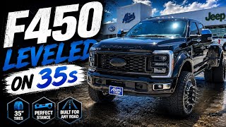 2026 Akins Ford F450 Platinum Plus RESERVE 2.5" Leveled on 35s for Michael &amp; Kris-Hitched &amp; Rolling