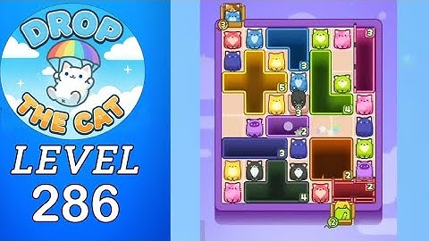 Drop The Cat Level 286 Walkthrough