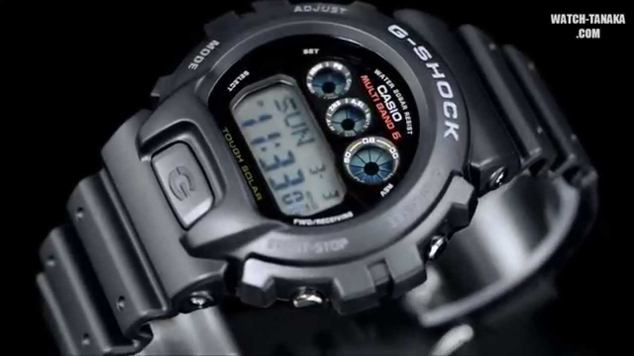 CASIO G-SHOCK MULTIBAND6 GW-6900-1JF カシオ Gショック マルチバンド6 - YouTube