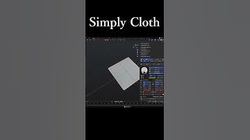 Blenderのアドオン「Simply Cloth」の紹介動画です。概要欄にURLがあります。#blender #addon #simplycloth