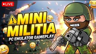 WARRIOR | Mini Militia PC Emulator Gameplay #MiniMilitia screenshot 5