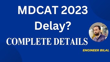 MDCAT 2023 Delay I MDCAT 2023 Latest Update I PMDC Latest Update I PMDC MDCAT 2023 Delay I MDCAT