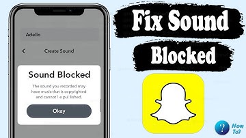 How to fix sound blocked on snapchat iPhone