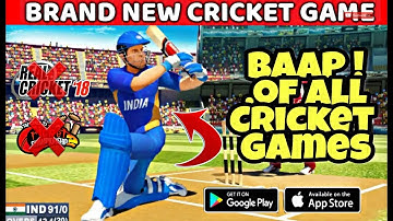 🔥Brand New Cricket Game For Android High Graphics Like DBC 17 || Download Now