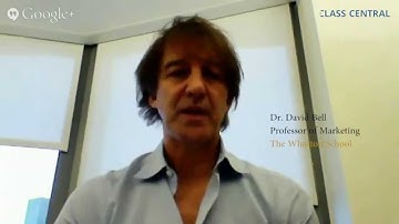 Intro to Marketing - Emphasis of Course by Dr. David Bell