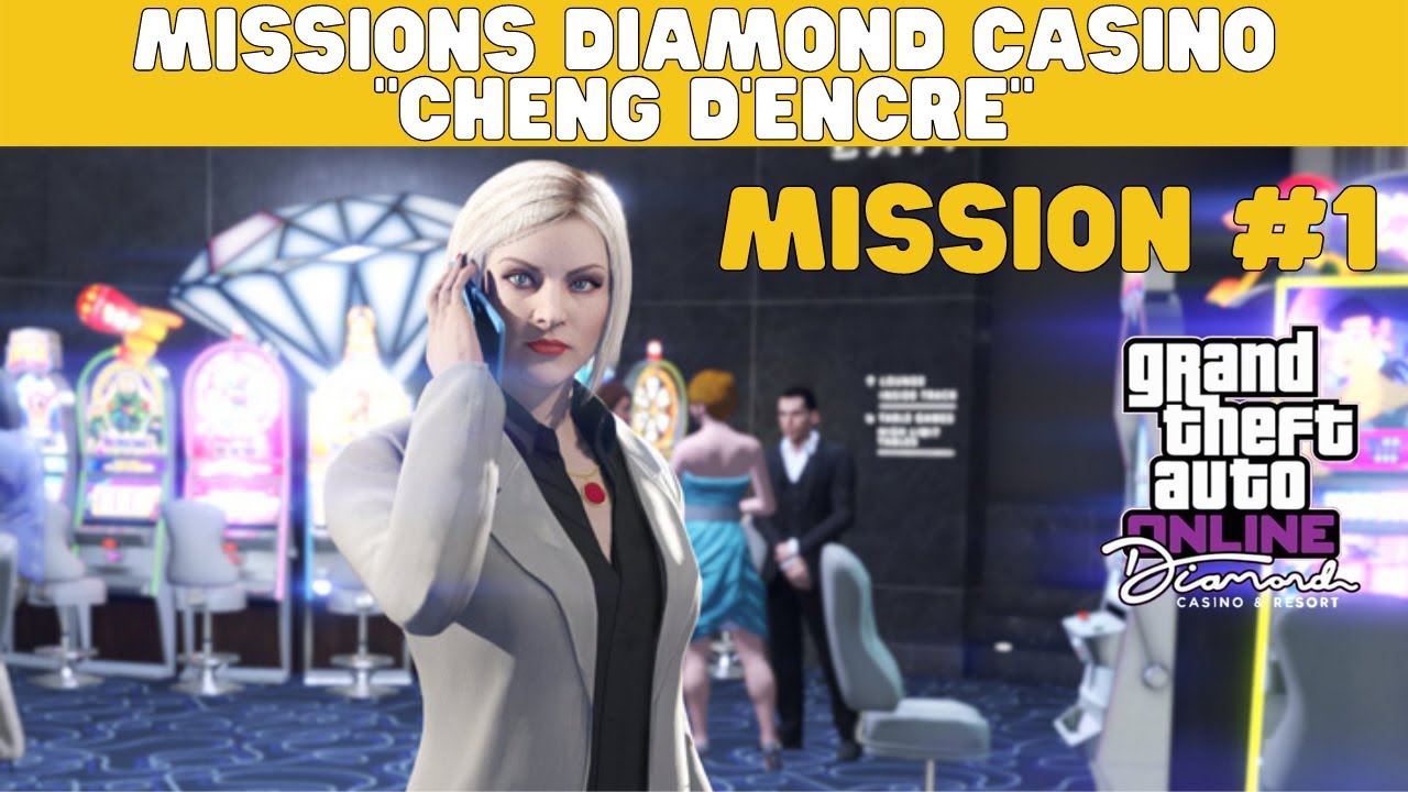 🚨 GTA 5 Online Mission1 "Cheng D'encre" (Ms Baker) Diamond Casino