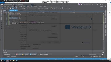 Visual studio: Setting openCv on Visual studio 2015 (tutorial )