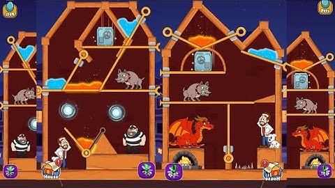 home pin hard level pull the pin / home pin gameplay