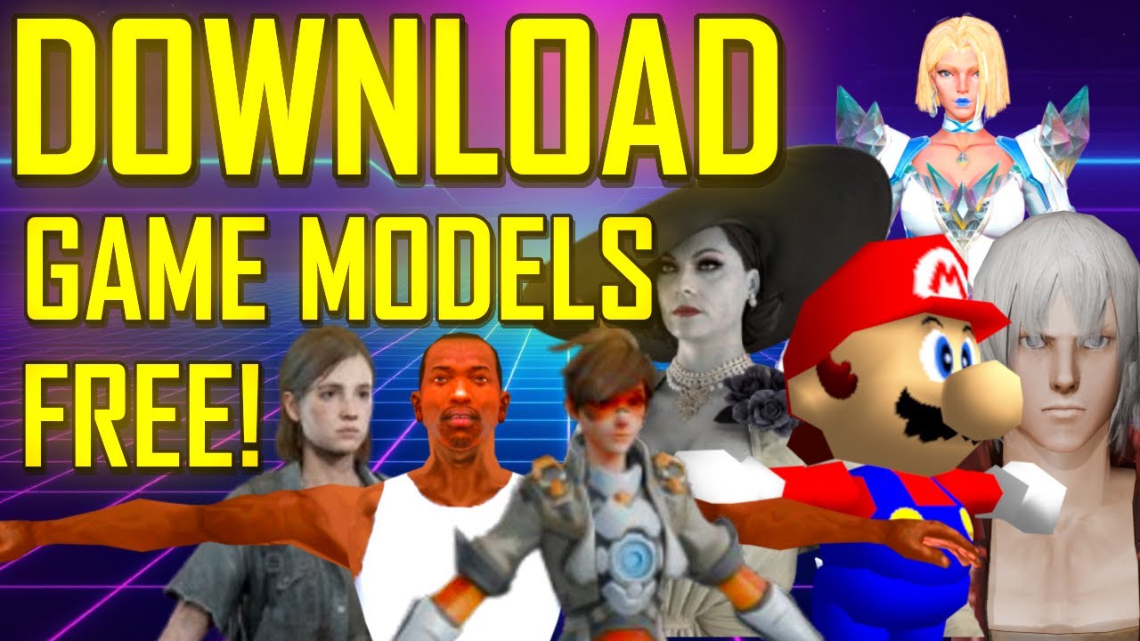 Download Game Models FREE - YouTube