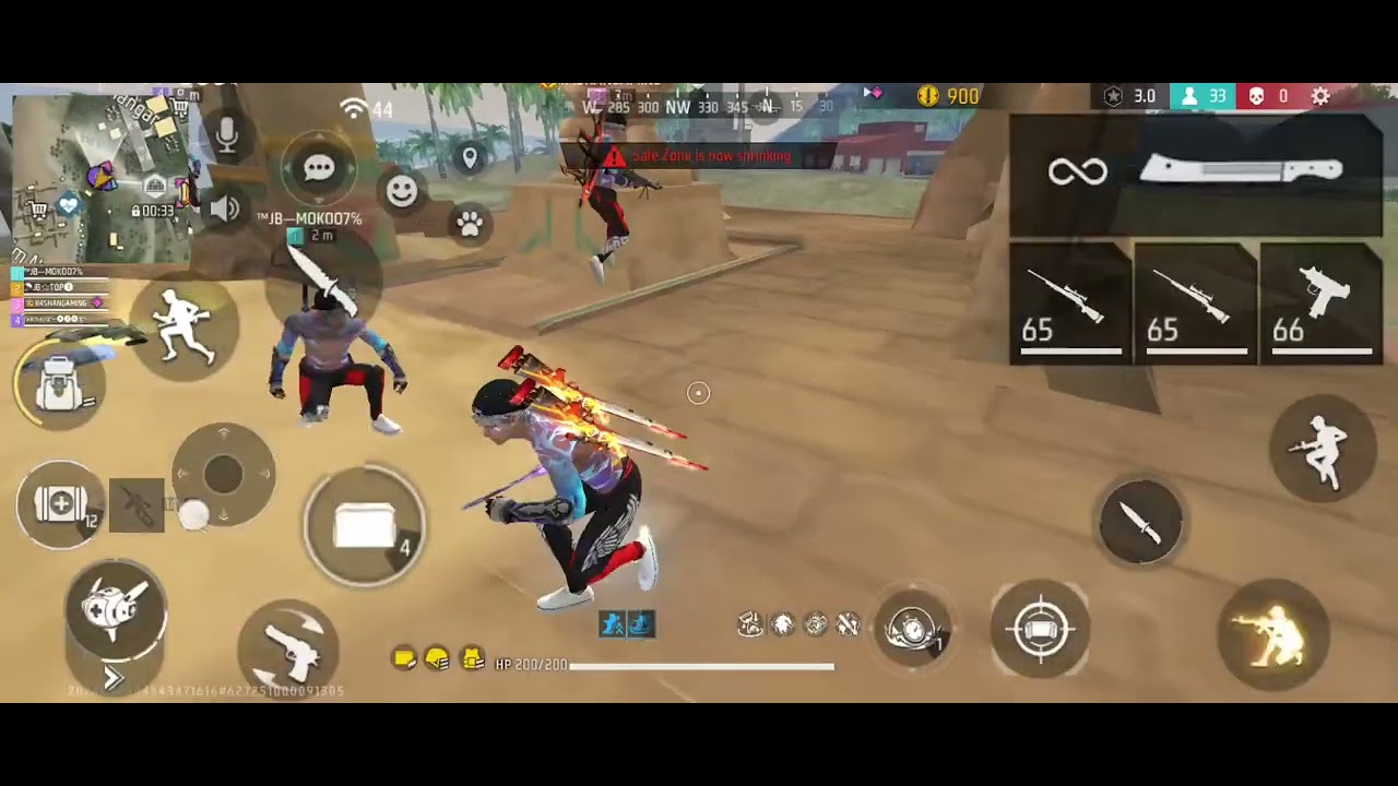 new video upload free fire 