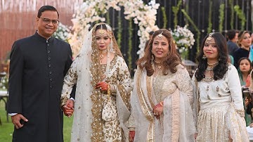Intimate Nikkah Highlights // Amna & Ammar