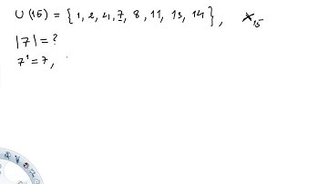 Group Theory 6, order of a Group, order of an element